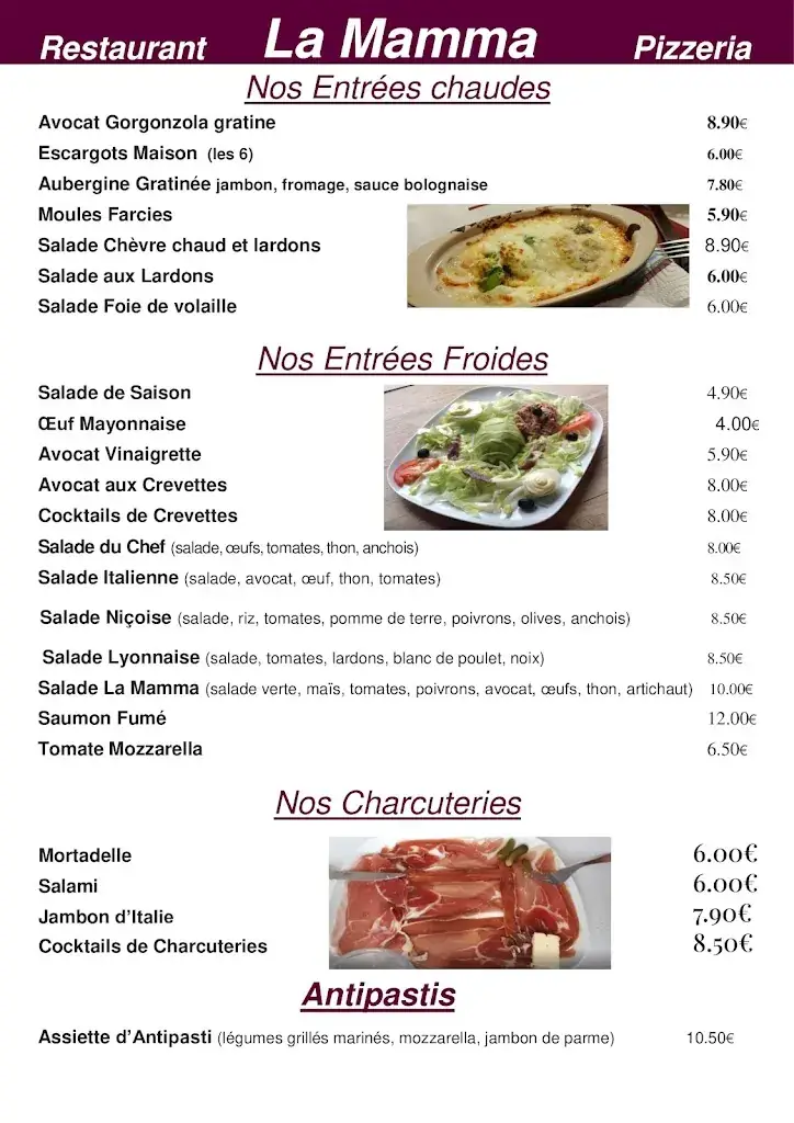 Menu_La Mamma_Argenteuil_image_1