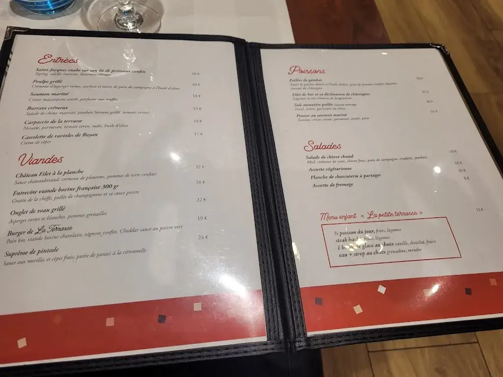 Menu_La Terrasse - Restaurant Authentique - Cuisine Traditionnelle_Aulnay-sous-Bois_image_2