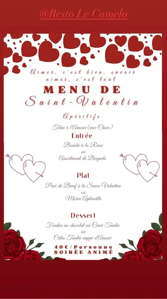 Menu_Le Camelo_Aulnay-sous-Bois_image_3