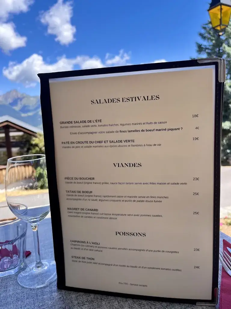 Menu_LA LUGE Montalbert - Restaurant_Aime-la-Plagne_image_2