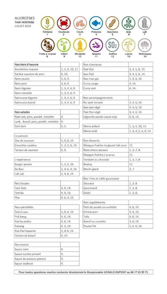 Menu_THAI HERITAGE Restaurant Gastronomique_Aulnay-sous-Bois_image_1