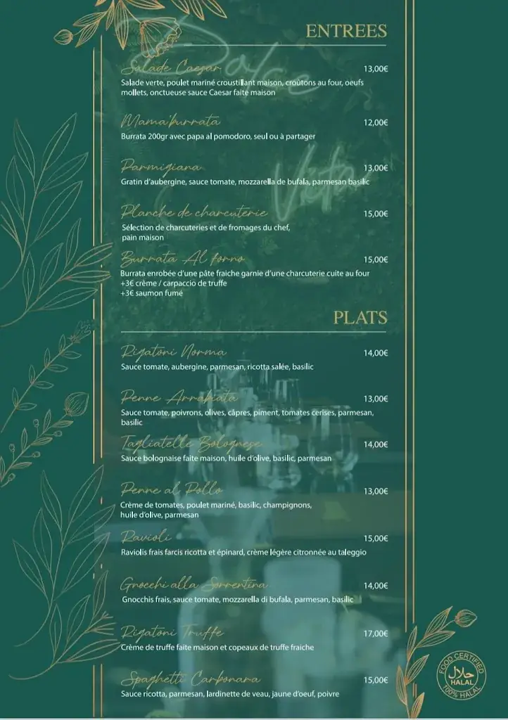 Menu_Restaurant Mama' Za - Spécialités Italiennes, Pizza Napolitaine_Aulnay-sous-Bois_imagen_2