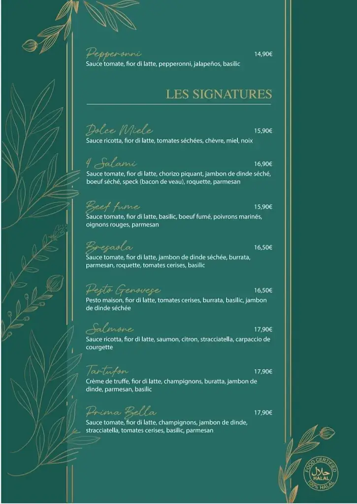 Menu_Restaurant Mama' Za - Spécialités Italiennes, Pizza Napolitaine_Aulnay-sous-Bois_imagen_4