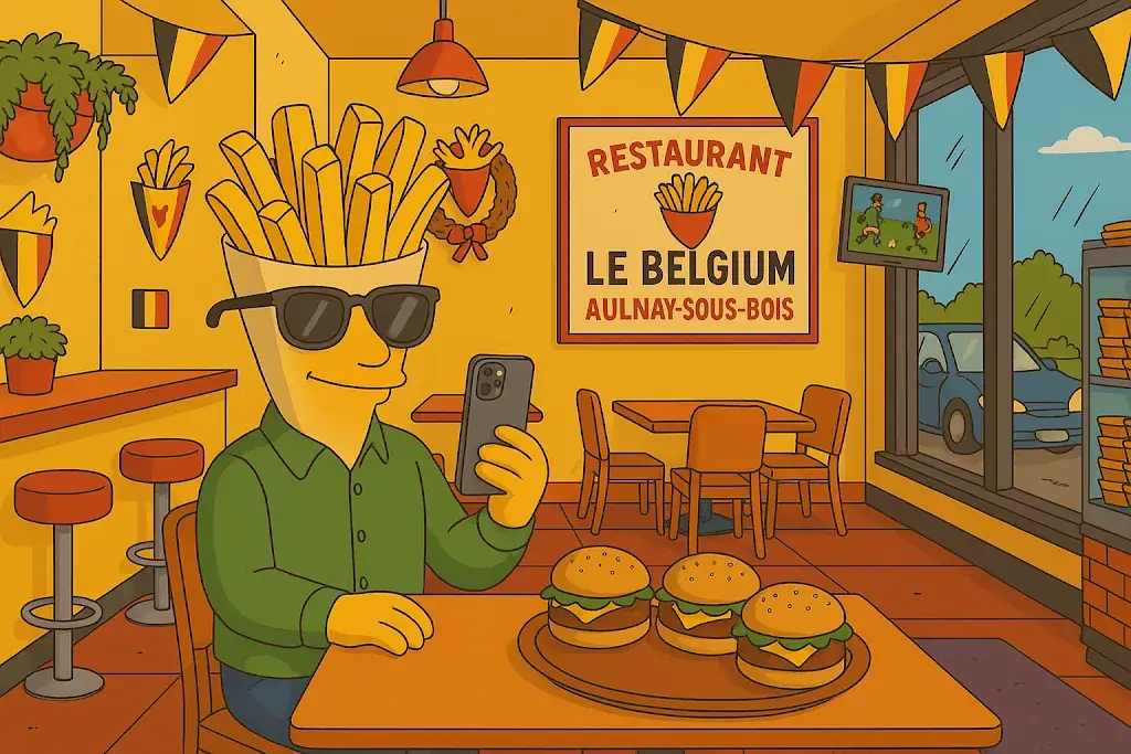 Restaurant Le Belgium friterie belge restaurant in Aulnay-sous-Bois