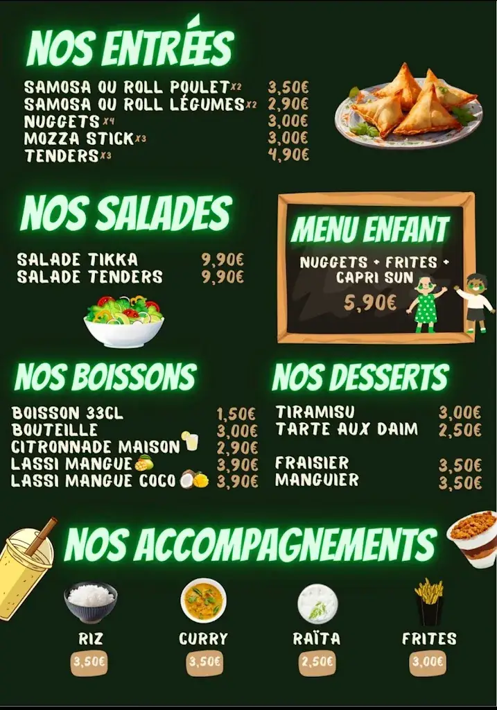Menu_Delhi Food_Aulnay-sous-Bois_image_3