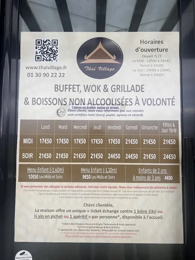 Menu_Thai Village_Aubergenville_image_3