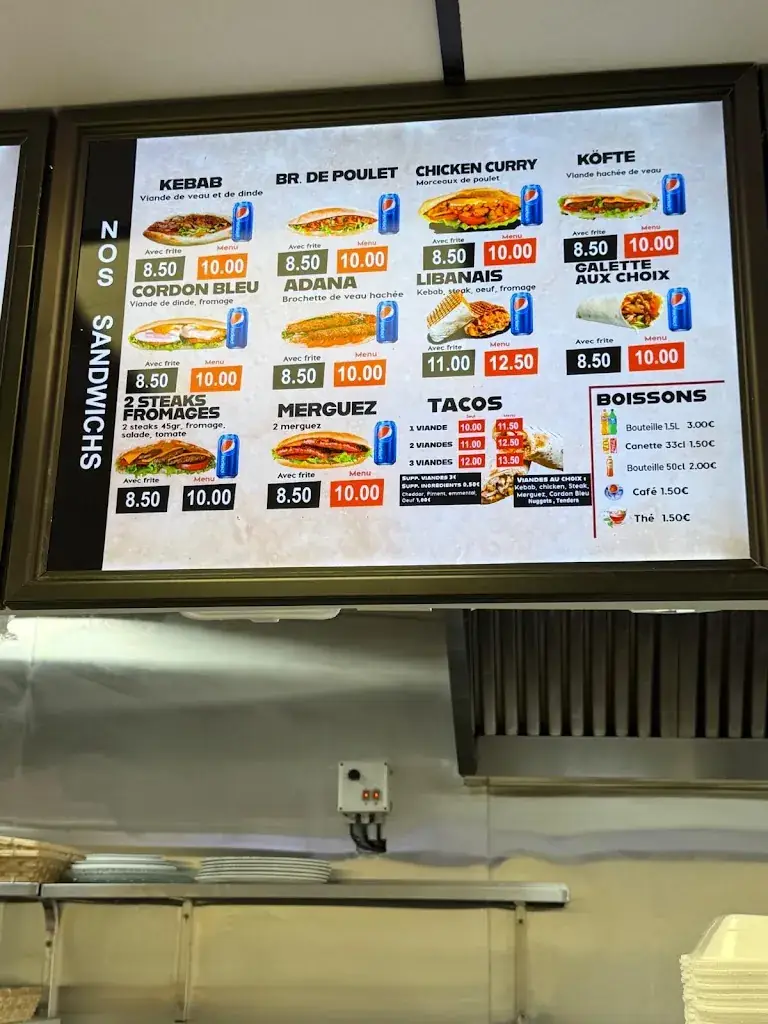 Menü_Taksim Kebab_Aubergenville_Bild_3