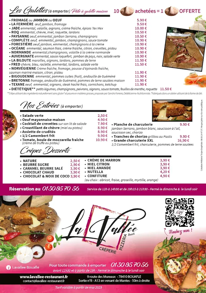 Menu_La Vallée Restaurant Crêperie Pizzeria sur Place et à Emporter_Bouafle_image_3