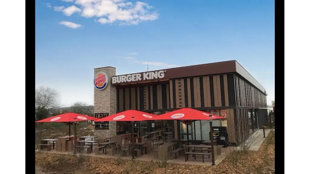 Burger King restaurant in Flins-sur-Seine