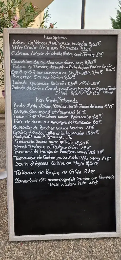 Menu_L'Auberge du Village_Dardilly_immagine_4