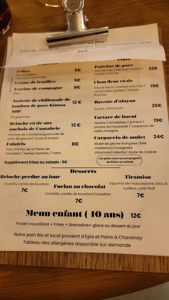 Menu_Brasserie Toussaint - Brewpub Toussaint_Noisy-le-Roi_image_3