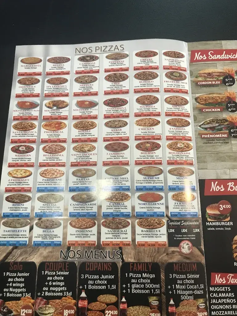 Menu_Bella Pizza bonsoir 🍕_Beaumont-du-Gâtinais_immagine_3