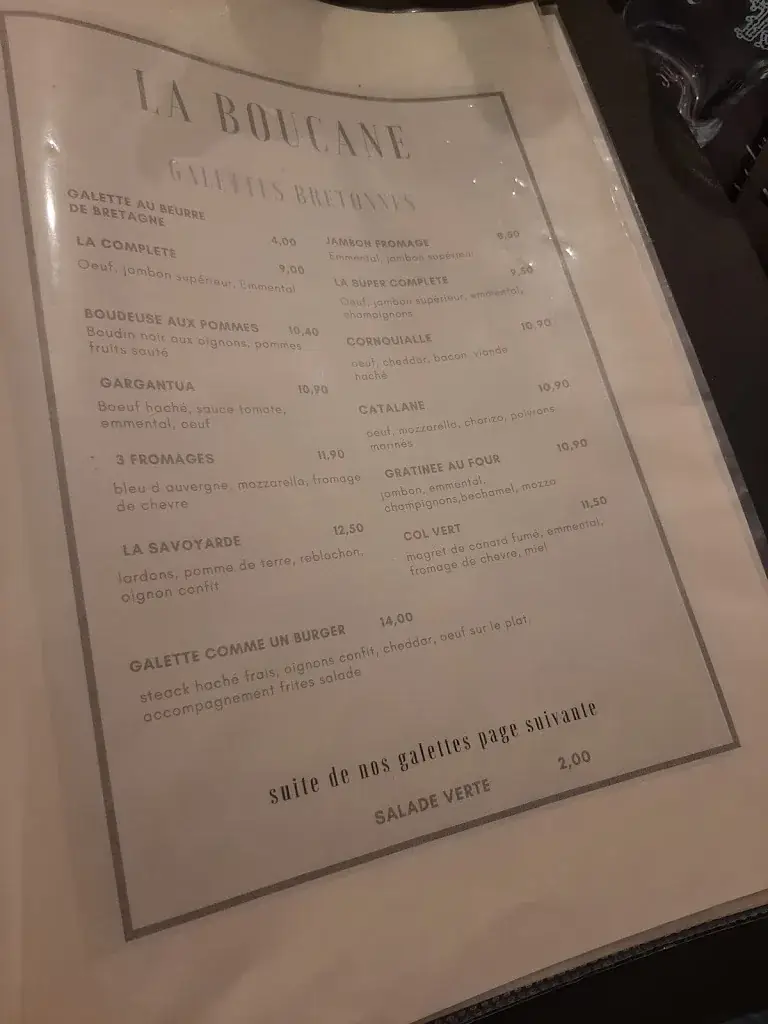 Menu_La Boucane Aulnay Sous Bois_Aulnay-sous-Bois_image_3