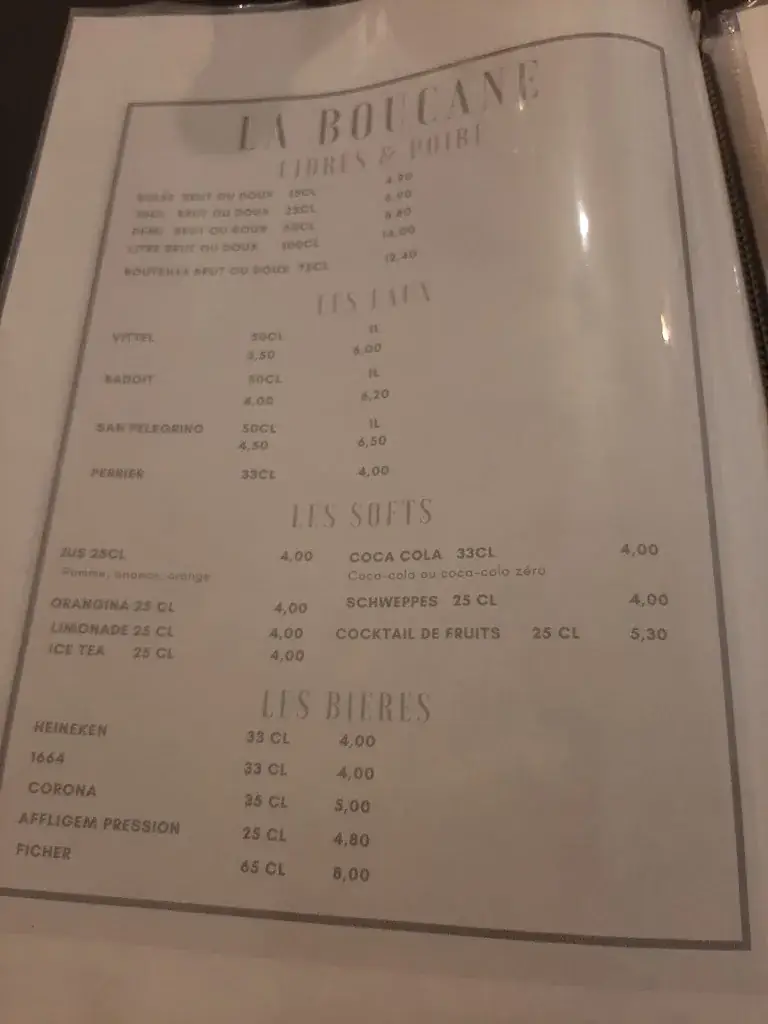 Menu_La Boucane Aulnay Sous Bois_Aulnay-sous-Bois_image_4