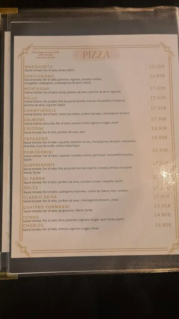 Menü_PAPAGENO | RESTAURANT ITALIEN_Pavillons-sous-Bois_Bild_1