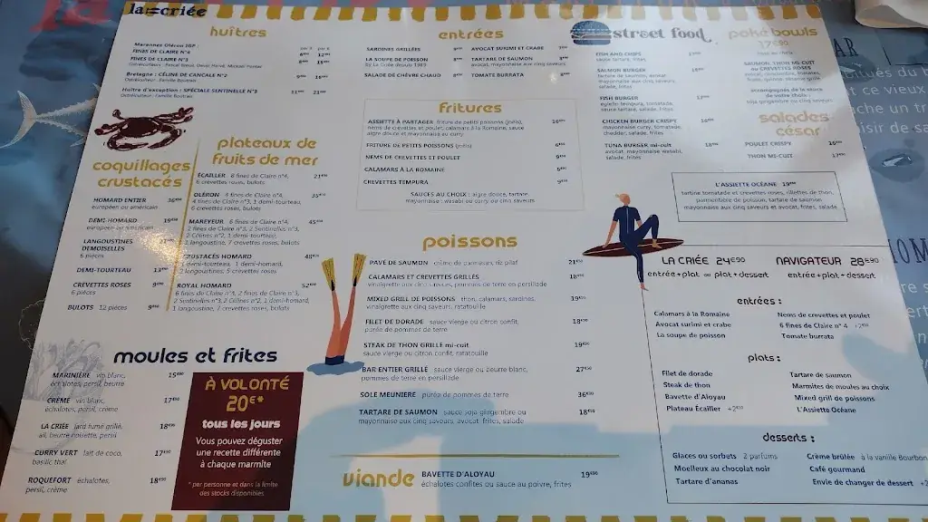 Menu_La Criée Chambourcy_Chambourcy_image_2