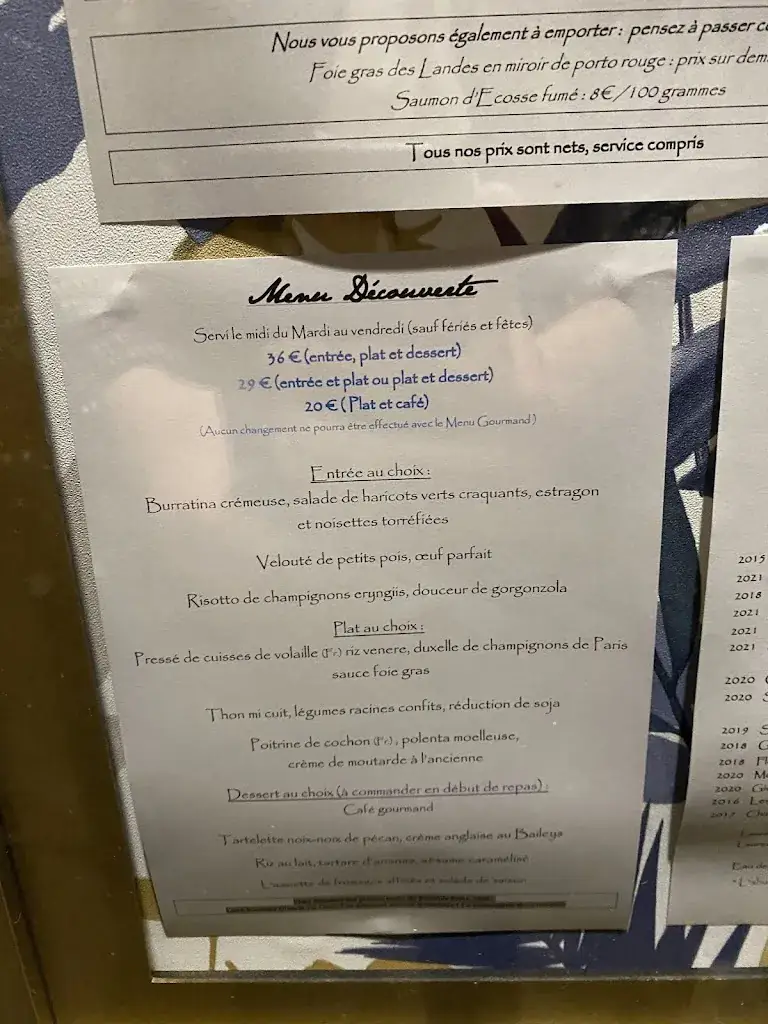 Menü_Le Wauthier By Cagna_Saint-Germain-en-Laye_Bild_1