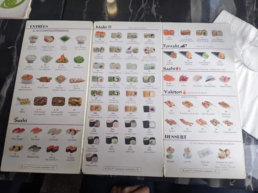 Menu_Coco Sushi_Aulnay-sous-Bois_immagine_1