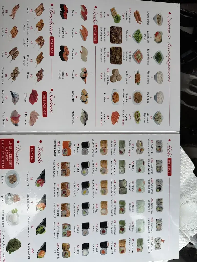 Menu_Coco Sushi_Aulnay-sous-Bois_immagine_2