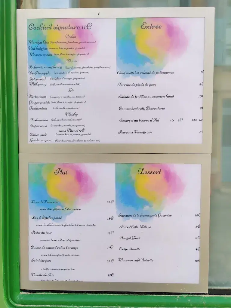 Menu_Au Pied de l'Église_Auvers-sur-Oise_image_4