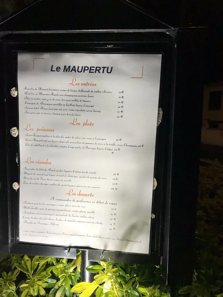 Menu_Le Maupertu_Pontoise_image_4
