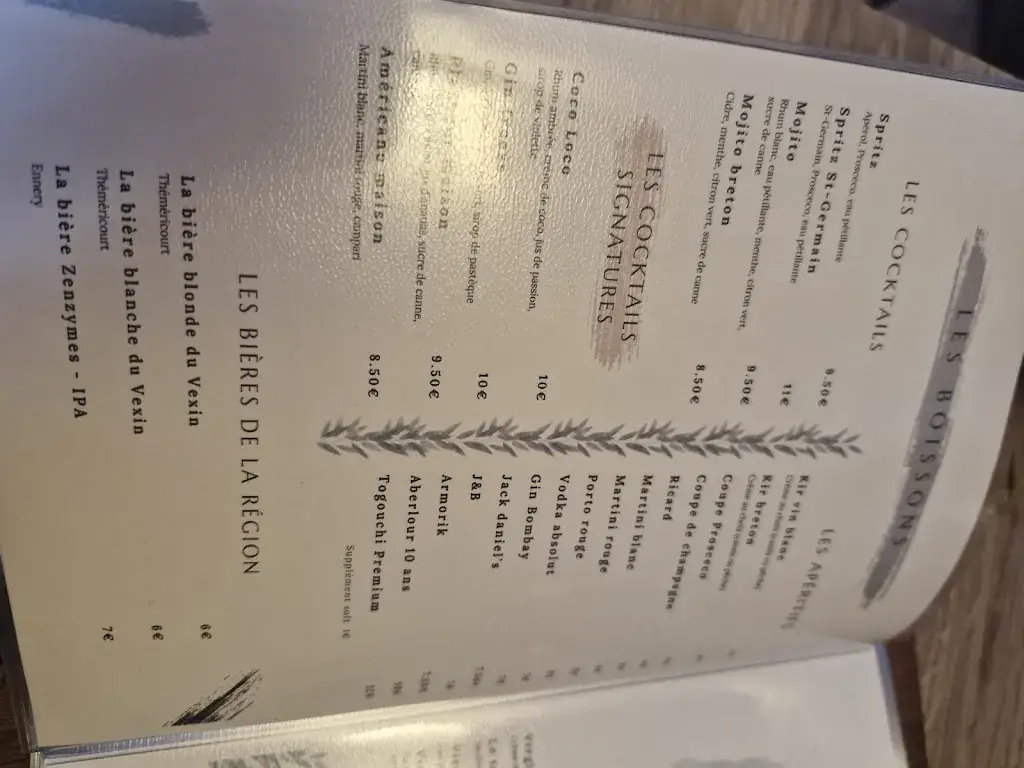 Menu_Le Pinceau et la Crêpe_Auvers-sur-Oise_image_4