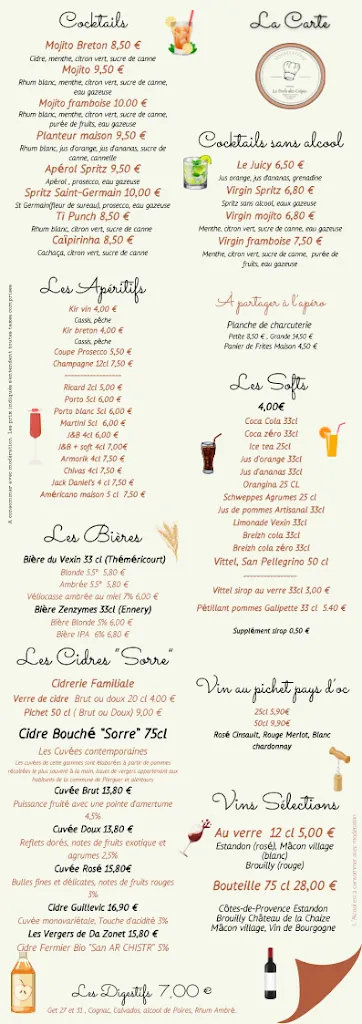 Menu_La Perle des Crépes_Ennery_imagen_2