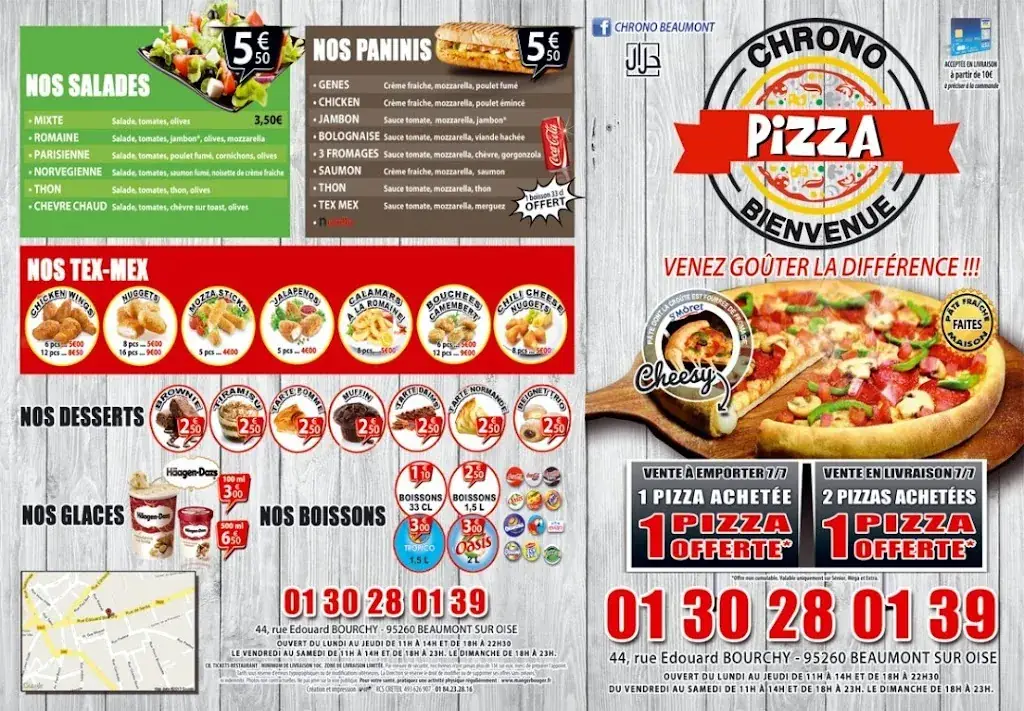 Menu_Chrono pizza_Beaumont-sur-Oise_imagen_4