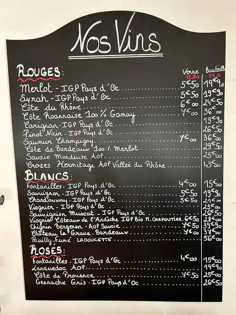 Menu_Val'et Des Fromages Restaurant_Barbizon_image_1