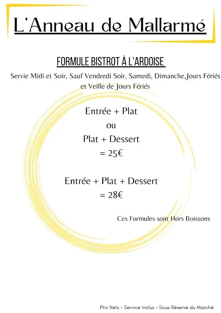 Menu_L'Anneau de Mallarmé_Vulaines-sur-Seine_image_3