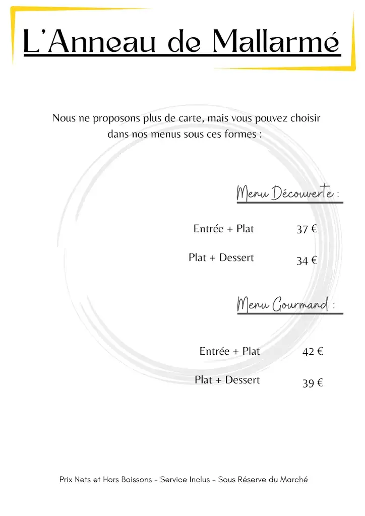 Menu_L'Anneau de Mallarmé_Vulaines-sur-Seine_image_4