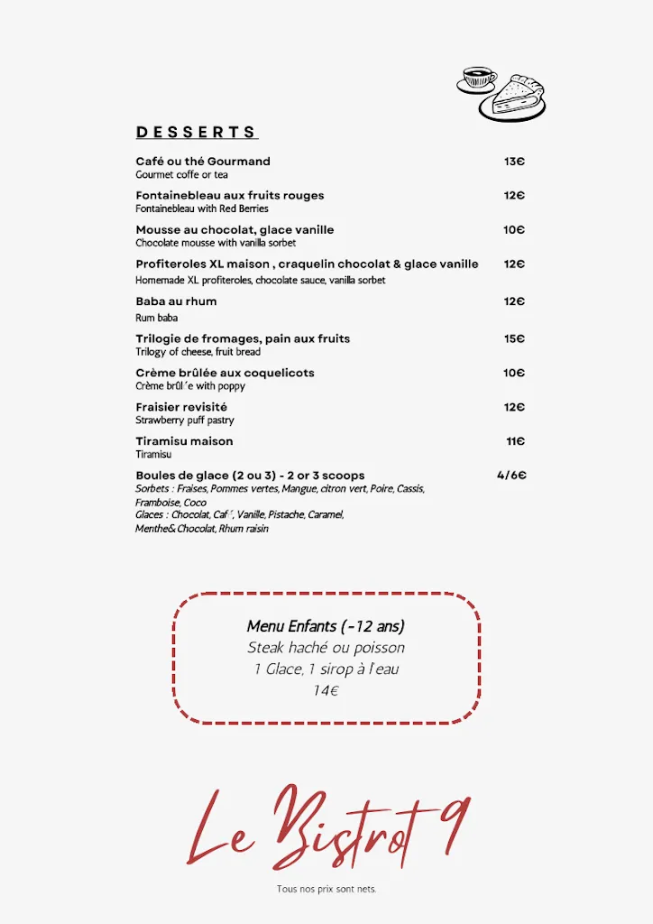 Menu_Le Bistrot 9_Fontainebleau_image_1