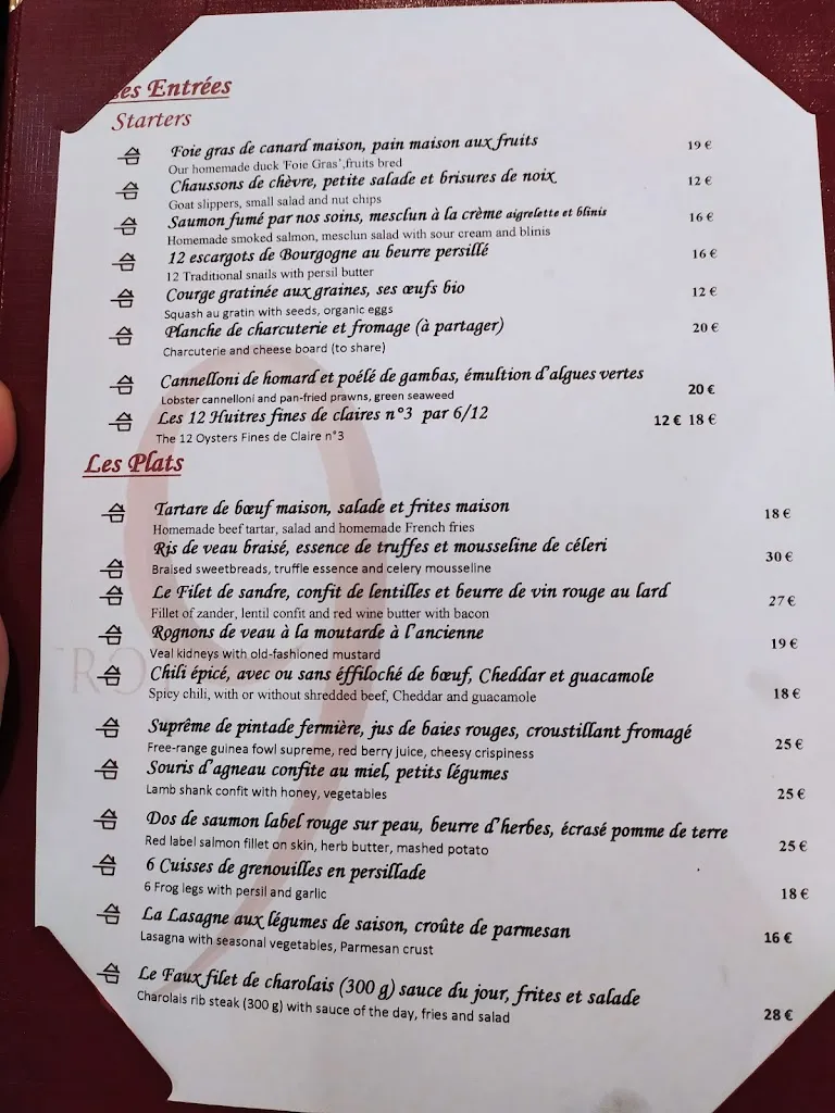Menu_Le Bistrot 9_Fontainebleau_image_4