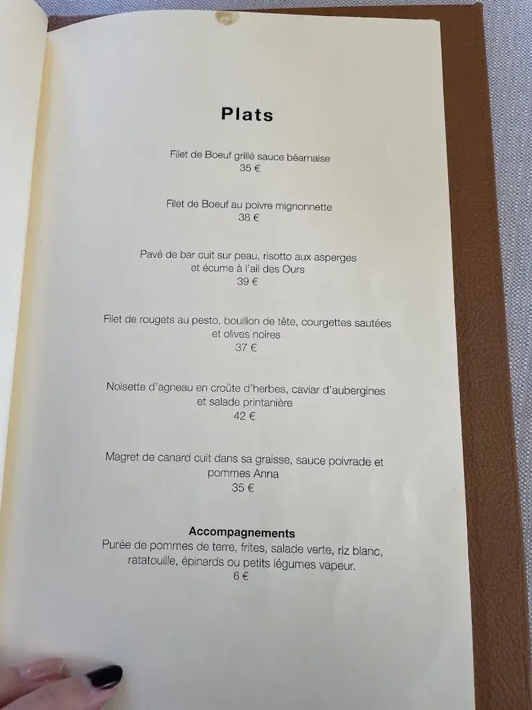 Menu_Le Relais de Barbizon_Barbizon_image_2