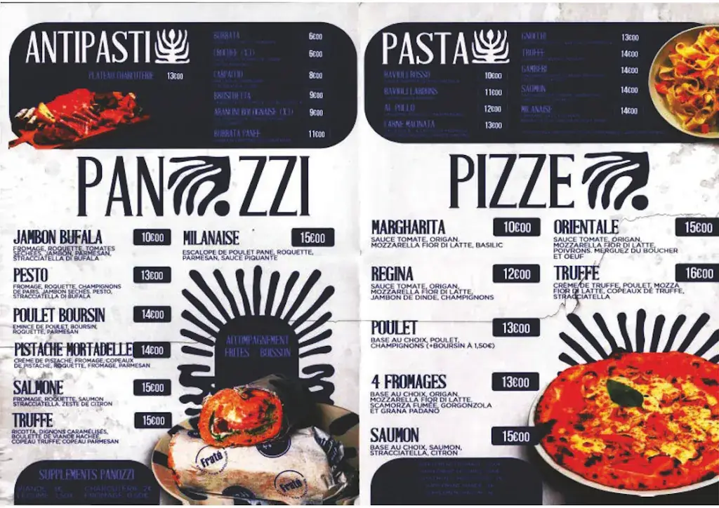 Menu_Fraté by Italian Kitchen_Bagnolet_image_1