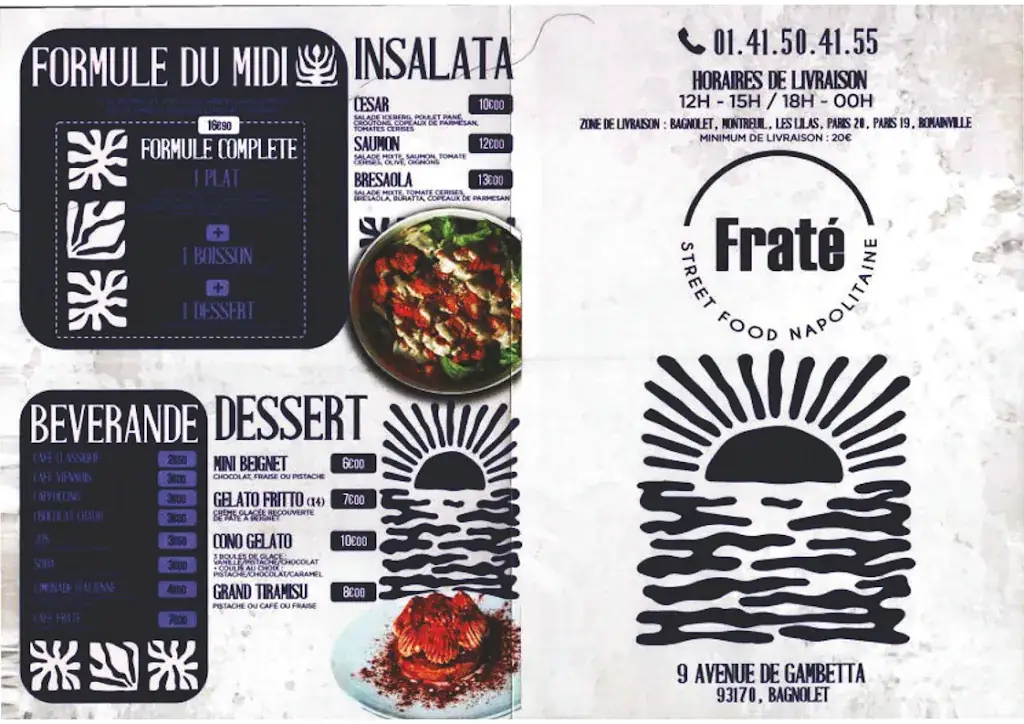 Menu_Fraté by Italian Kitchen_Bagnolet_image_2