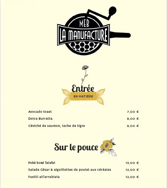 Menu_La Manufacture MEB_Bagnolet_image_3