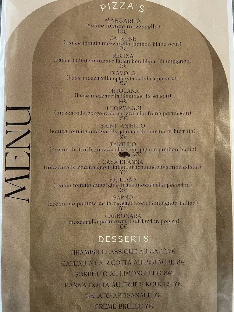 Menu_La casa di Anna paris_Bagnolet_image_1