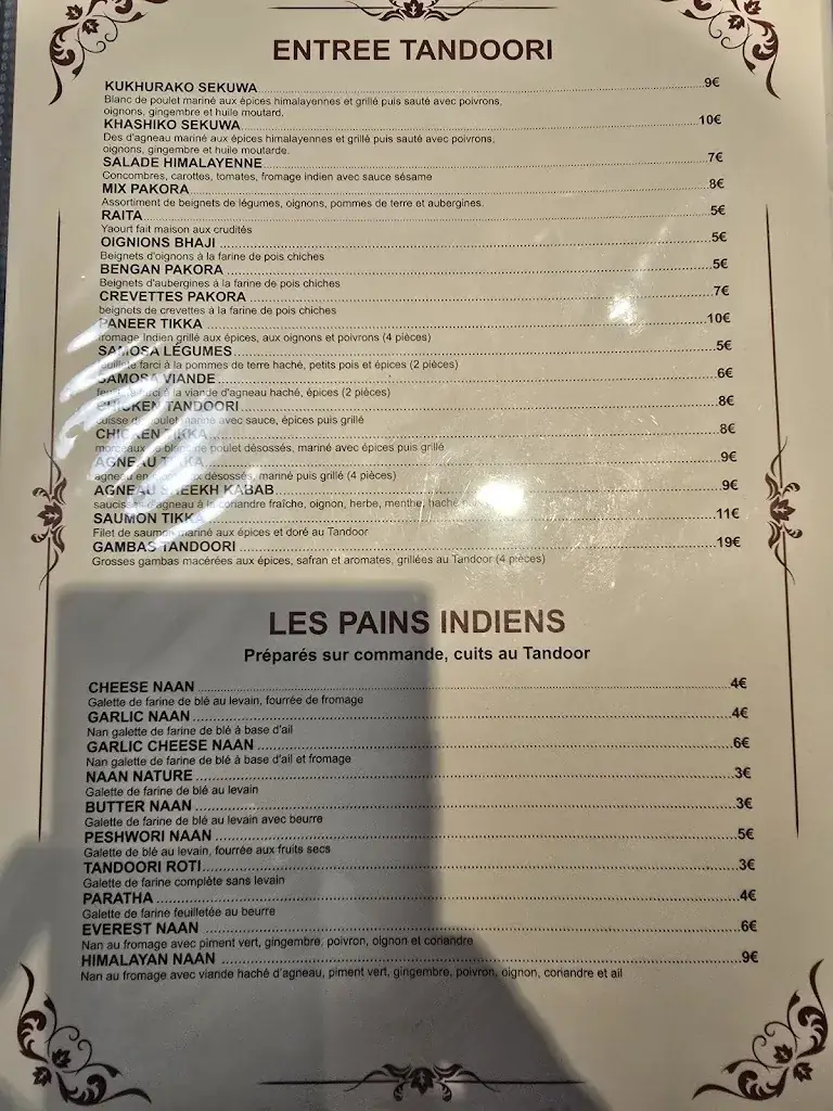 Menu_Restaurant Everest_Bagneux_image_4