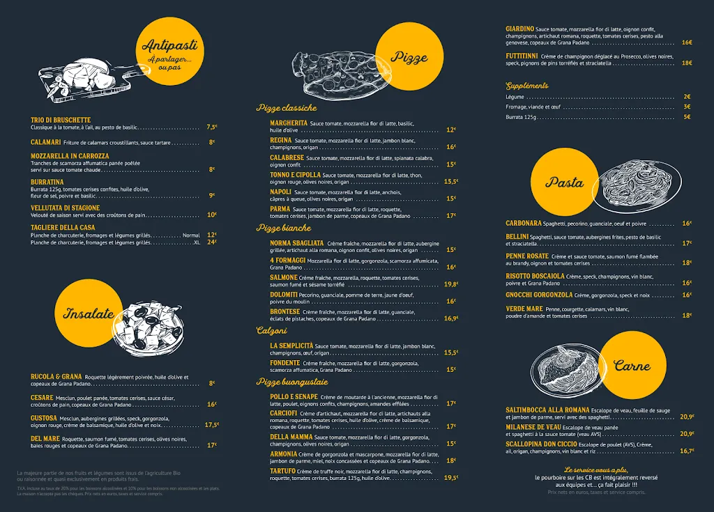 Menu_Mancia e futtitinni - Trattoria / Pizzeria - Bagneux _Bagneux_image_1