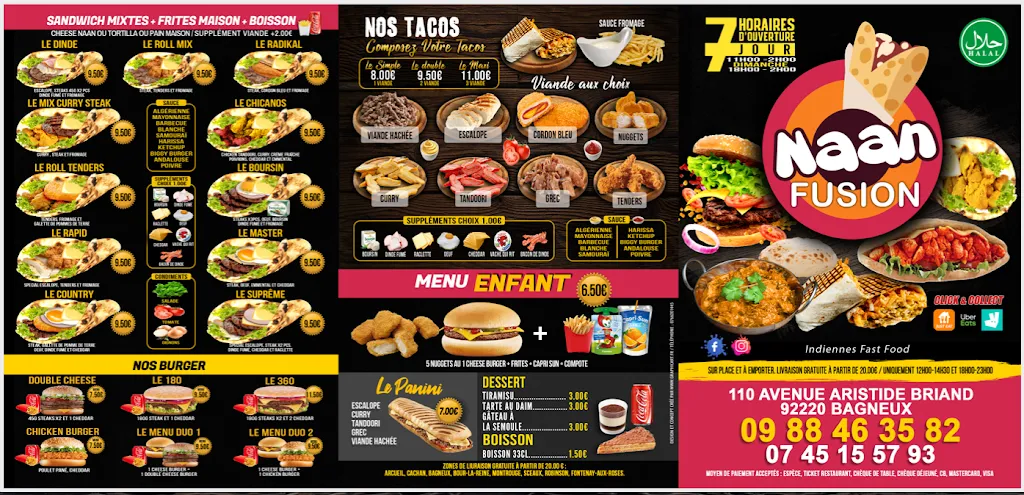 Menu_Naan Fusion_Bagneux_image_3