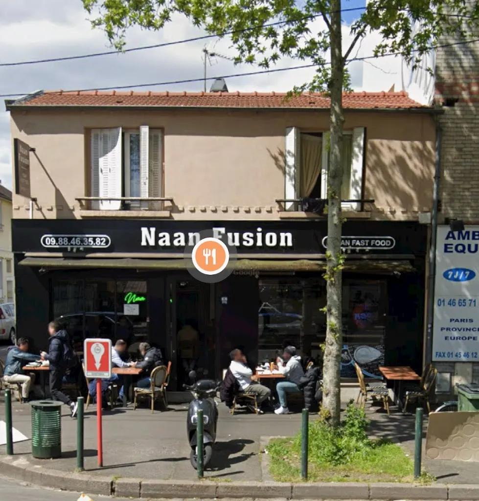 Naan Fusion restaurant à Bagneux