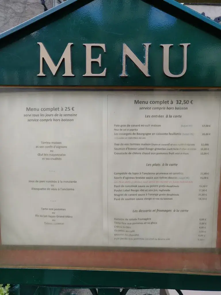 Menu_L'Auberge de l'Abbaye_Neauphle-le-Vieux_image_3