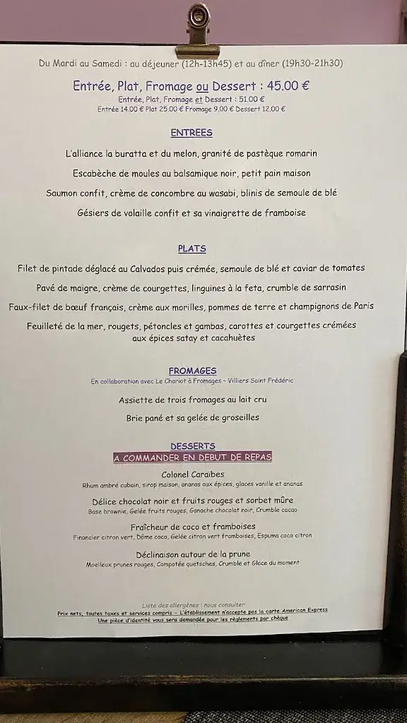 Menu_La Griotte_Neauphle-le-Château_image_1