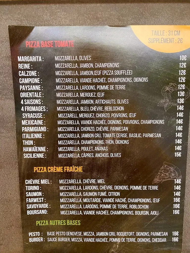 Menü_Pizza DesLys78 - Au Feu de Bois_Beynes_Bild_1