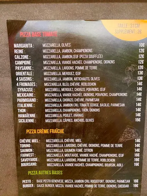 Menü_Pizza DesLys78 - Au Feu de Bois_Beynes_Bild_2