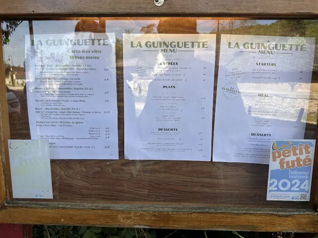 Menu_La Guinguette de Giverny_Giverny_image_2