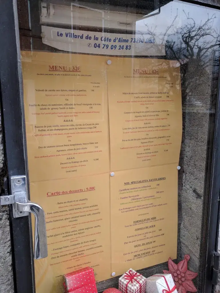 Menu_Auberge de Cassiel_Tarentaise_image_2