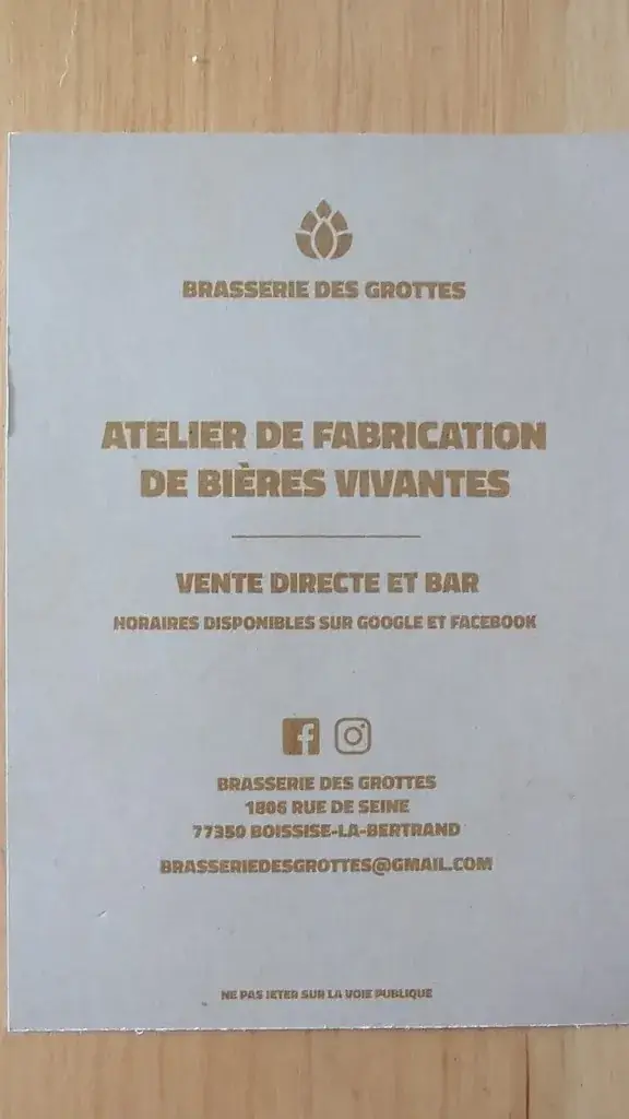 Remi Desroques_Brasserie des grottes_Boissise-la-Bertrand_review