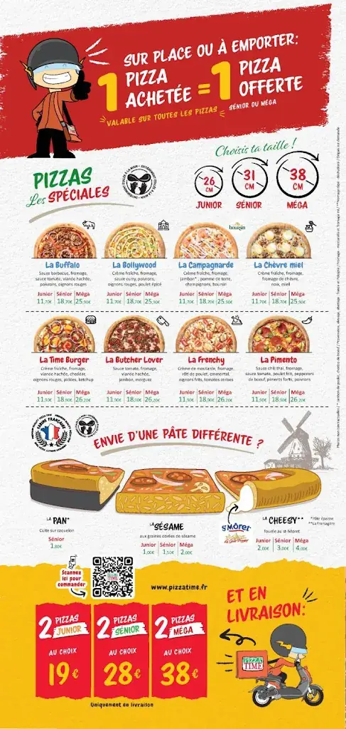 Menu_Pizza Time® Bois-Colombes_Bois-Colombes_image_2